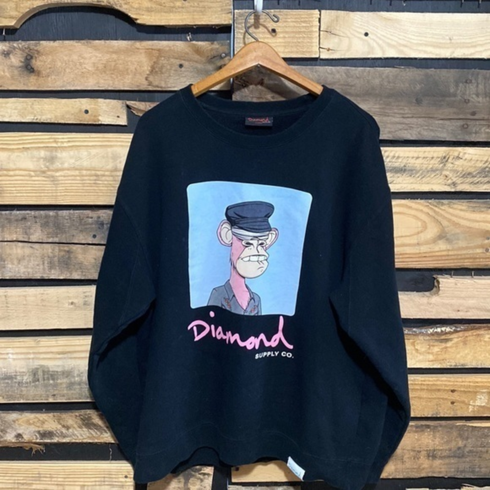 Diamond Supply Co. × Ape Mutant
Ape Black Crewneck Sweatshirt Size XL